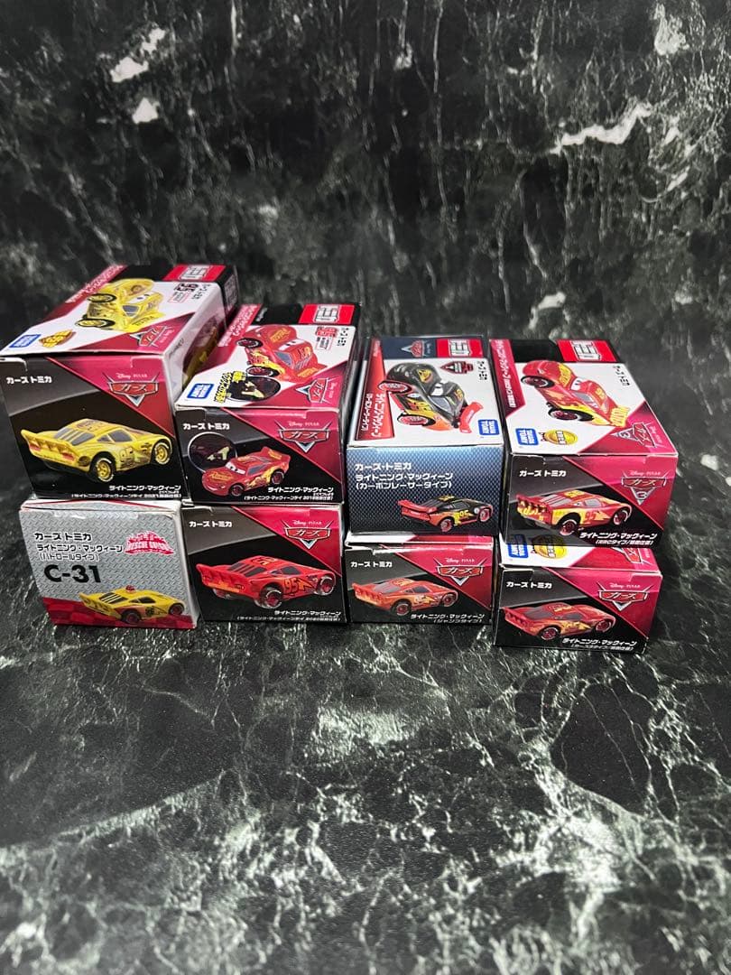 究極のカーズトミカまとめ売り　ディズニーカーズ　トミカ　入手困難多数すべて未使用