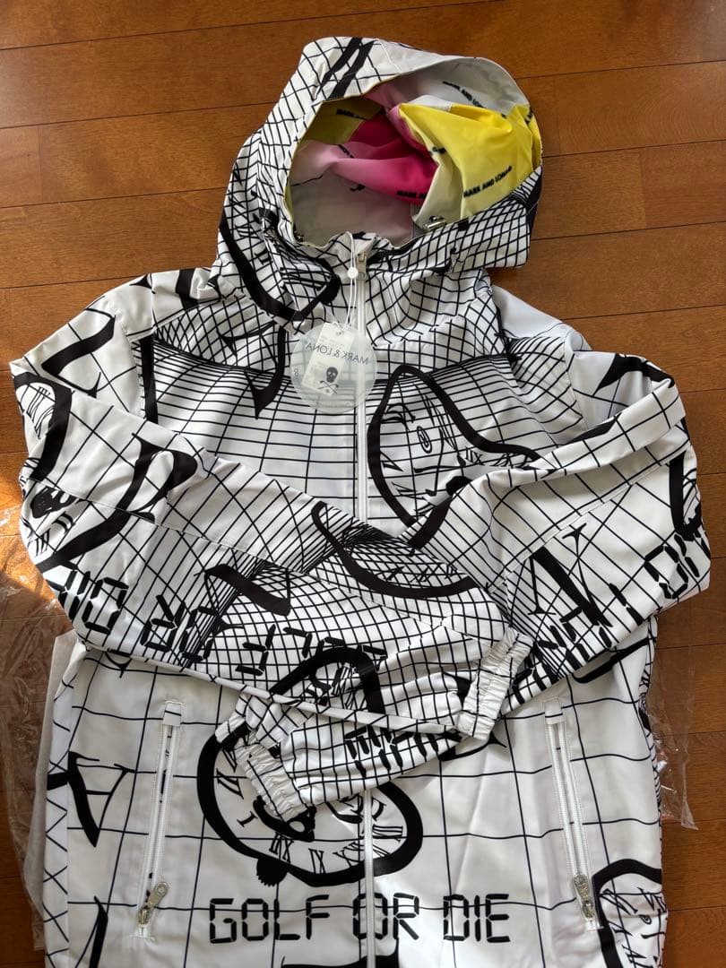 【新品未使用】マークアンドロナ　リバーシブルパーカー サイズ46　タグ付き