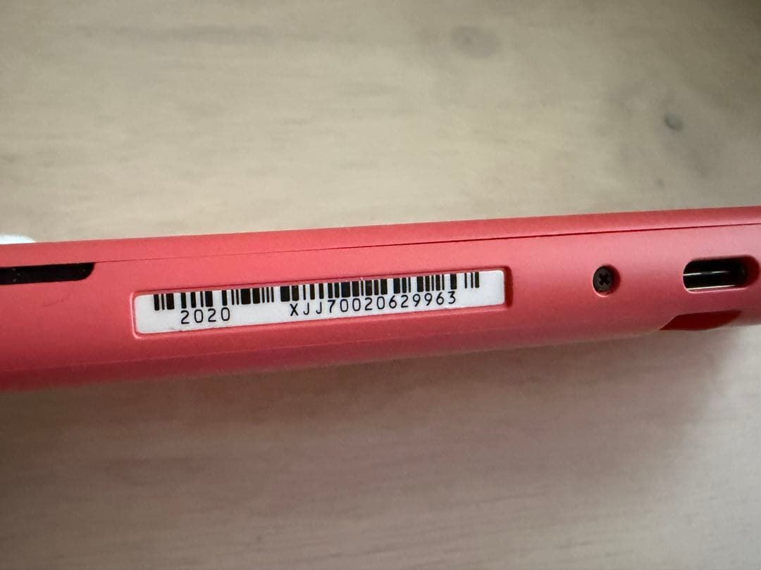 Switch Light 本体　スイッチライト コーラル ジャンク品