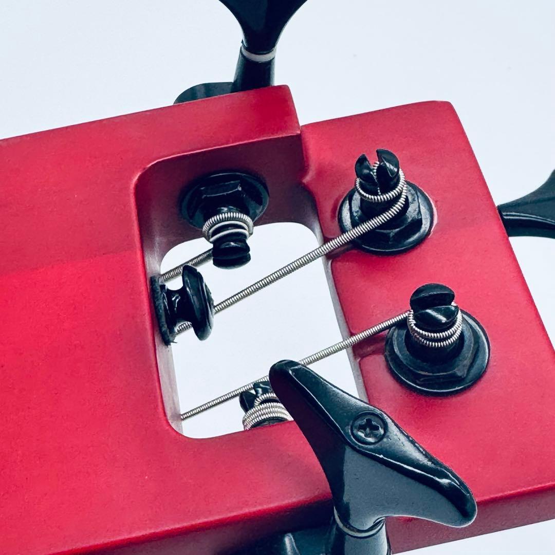 AnyGig エニィギグ 赤 トラベルベース エレキベース 現状品