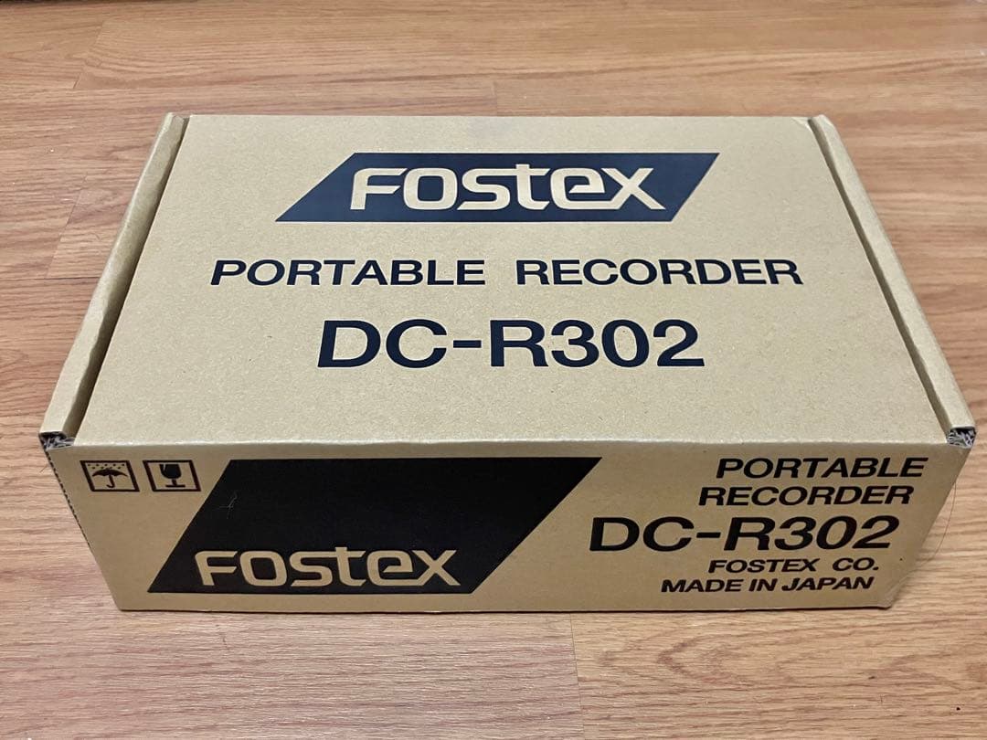 Fostex DC-R302 ポータブル・レコーダー／録音機材／動作確認済