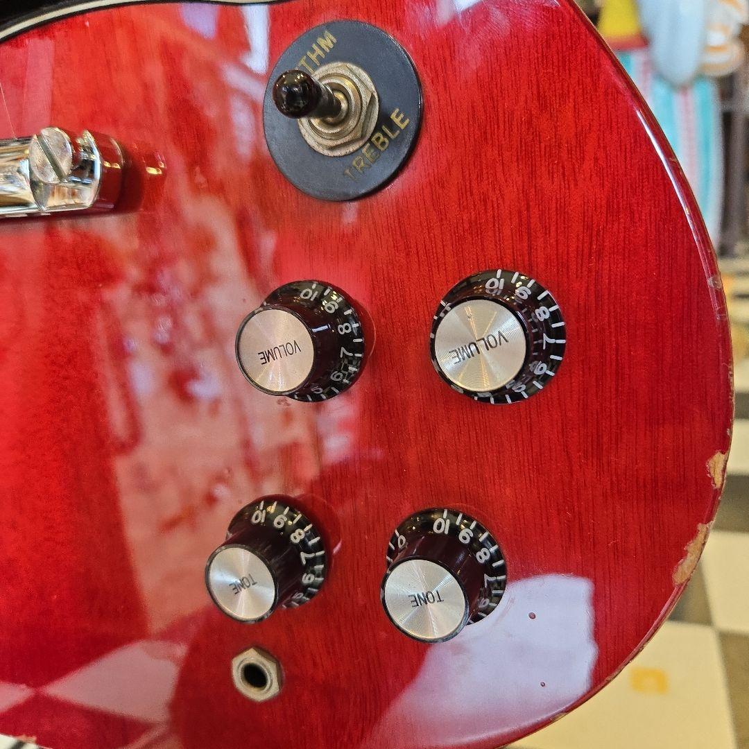 BLITZ Aria Pro II SGタイプ エレキギター ビル・ローレンス