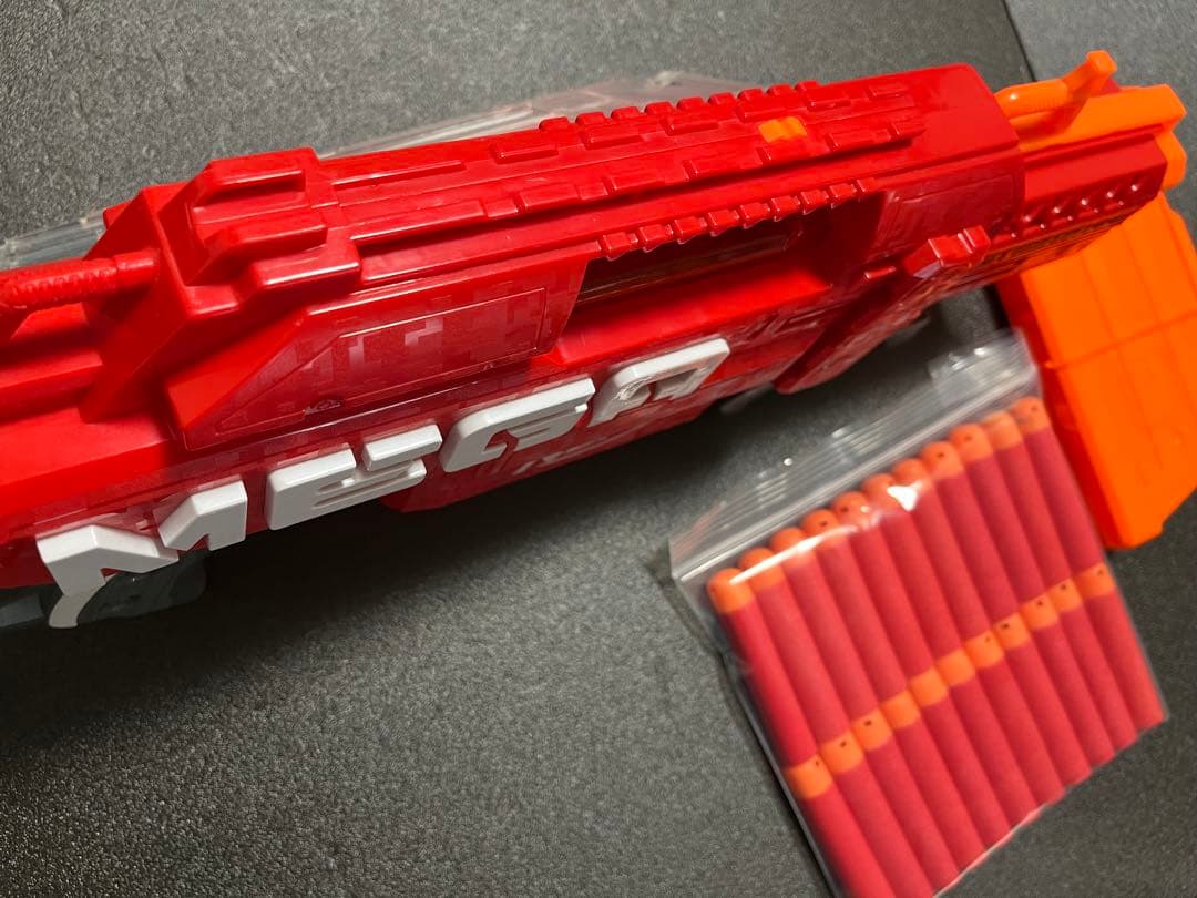 ナーフ MEGA メガ モトストライク ＋ 6連マガジン セット