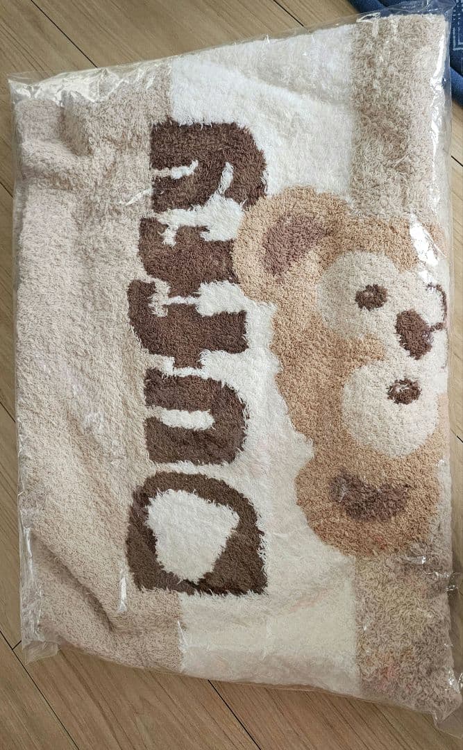 新品未開封品　ジェラートピケ　ダッフィー　ブランケット　膝掛け　ディズニーシー