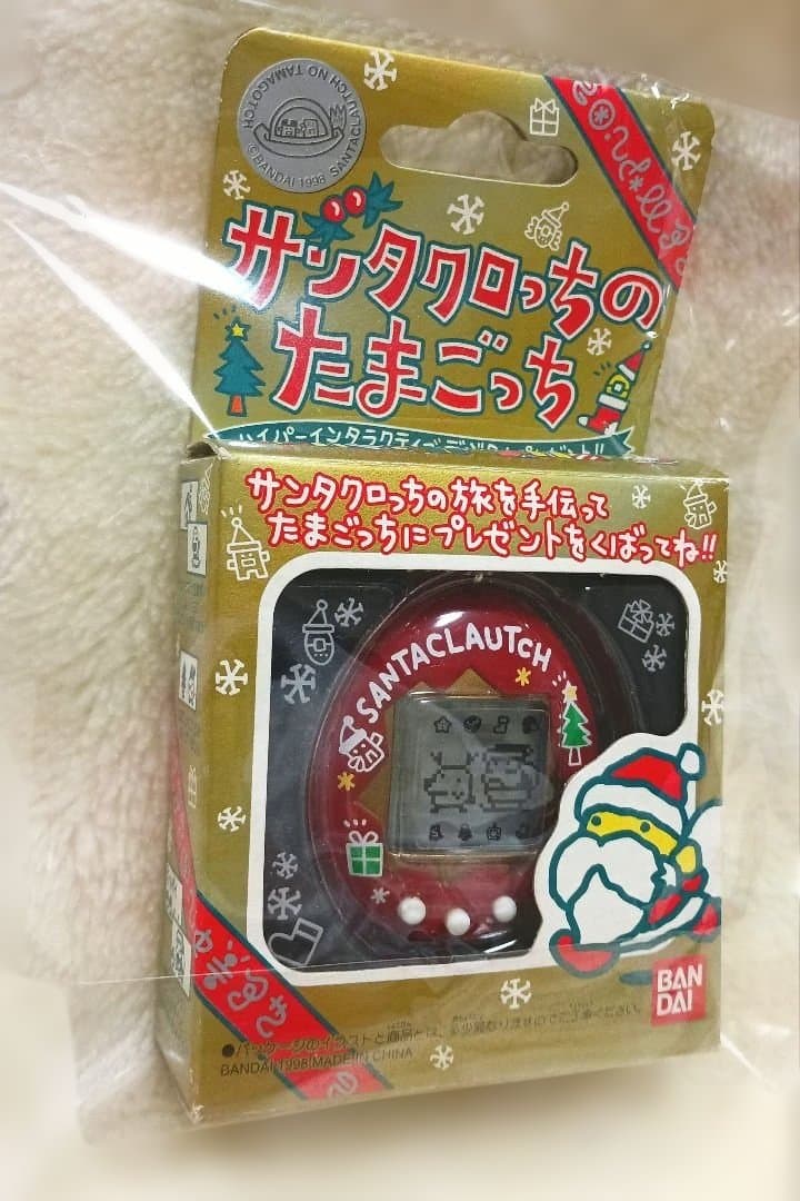 レア　希少品 新品・未使用 サンタクロっちのたまごっち (レッド)　赤