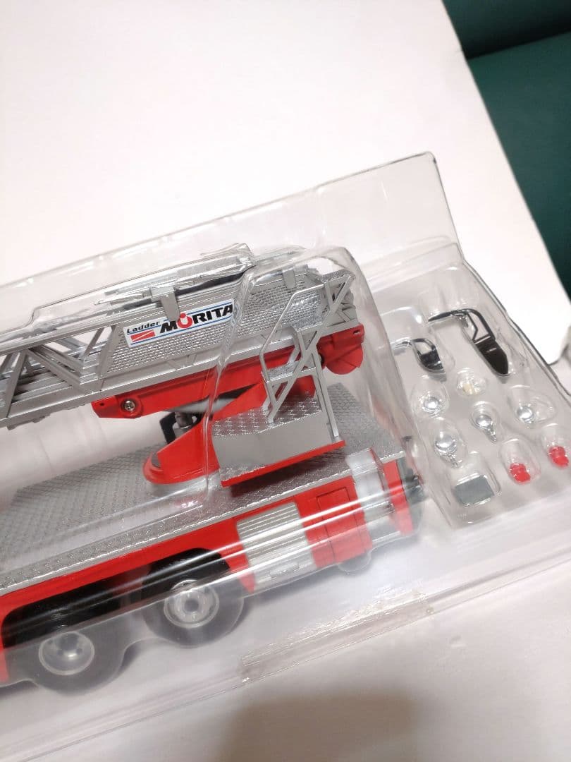 消防車❗モリタ■先端屈折式はしご付きスーパージャイロラダー■新品未開封❗貴重