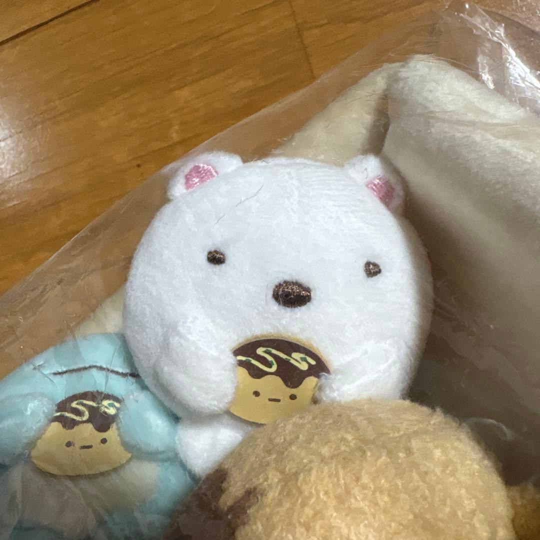 すみっコぐらし　たこやき　ぬいぐるみ