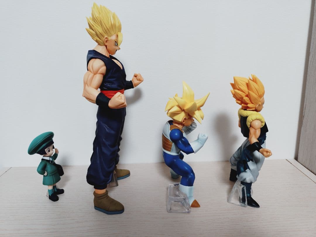 一番くじドラゴンボール MASTERLISE 4体セット ゴテンクス 悟飯 パン