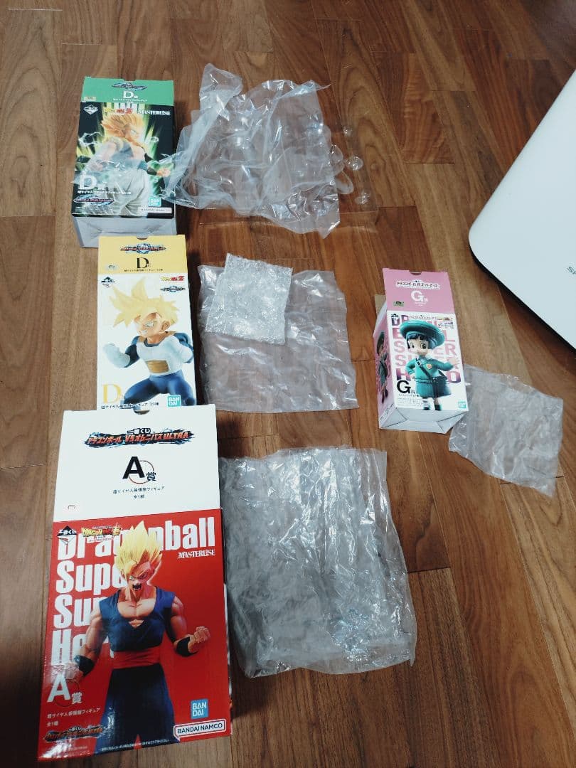 一番くじドラゴンボール MASTERLISE 4体セット ゴテンクス 悟飯 パン