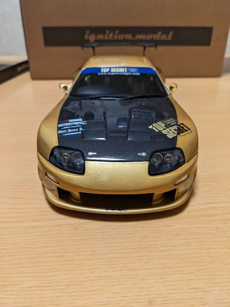 イグニッションモデル1/18　トップシークレット GT300 スープラ(A80)