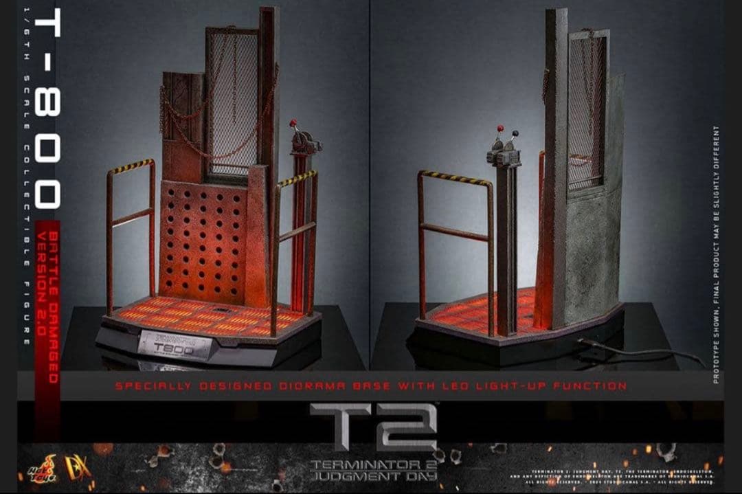 ホットトイズ T-800 バトルダメージ版 2.0 DX46『ターミネーター2』