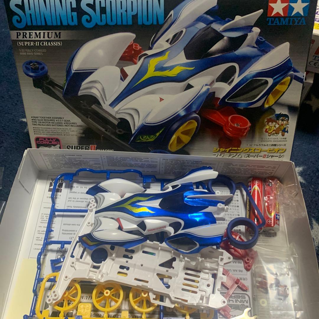 ミニ四駆　新品シャイニングスコーピオンなど
