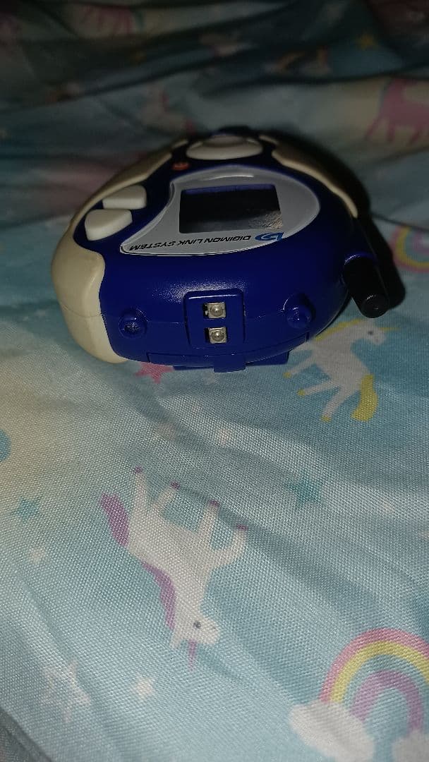 デジタルモンスター　デジモン　デジヴァイス ブルー　ホワイト