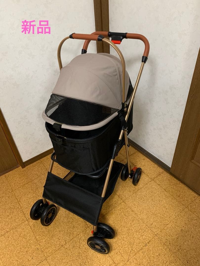 ペットカート 折りたたみ可能 犬用カート 犬バギー 軽量 耐荷重25Kg 犬