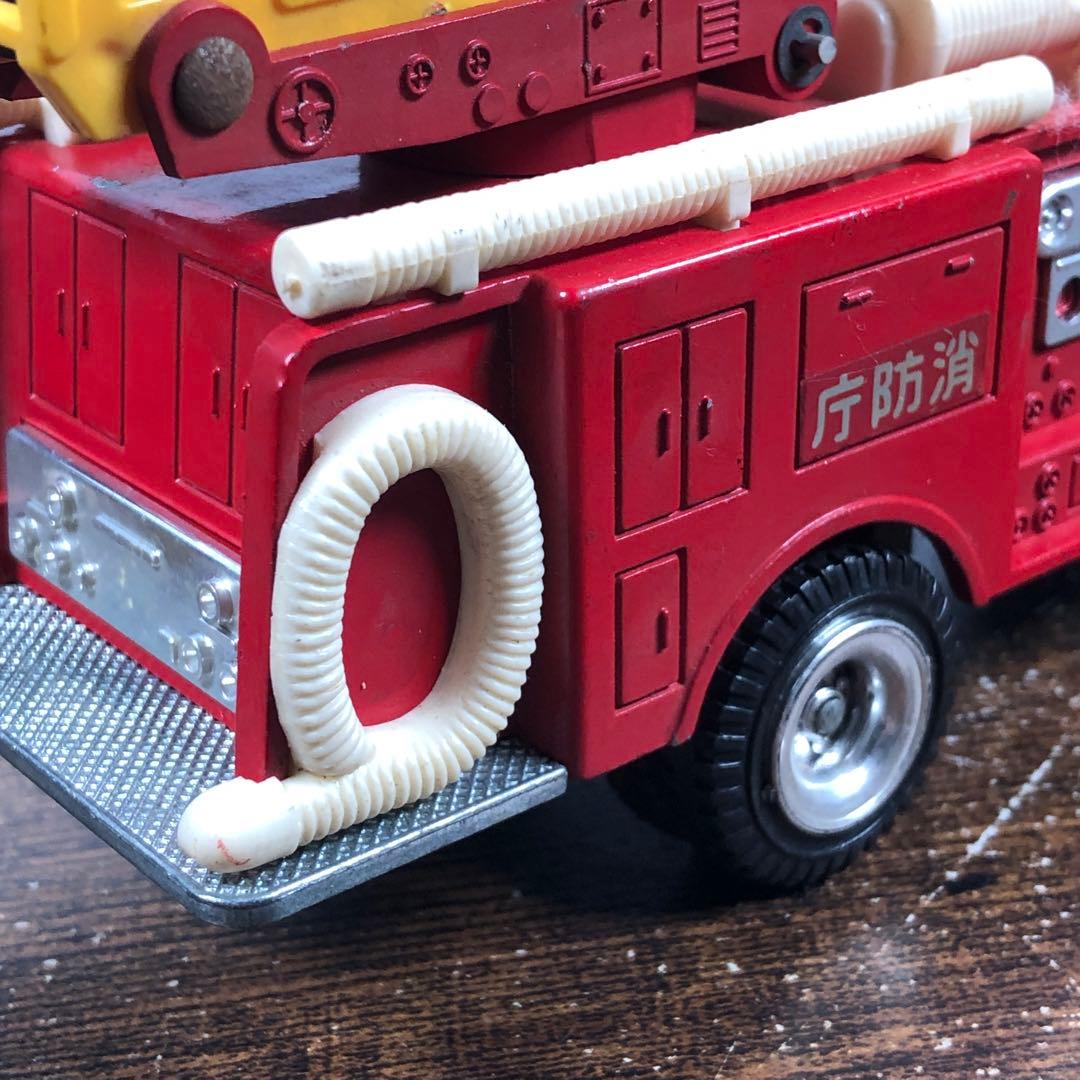 ヨネザワ ダイヤペット いすゞ 梯子消防車 1/40 日本製 希少 レア