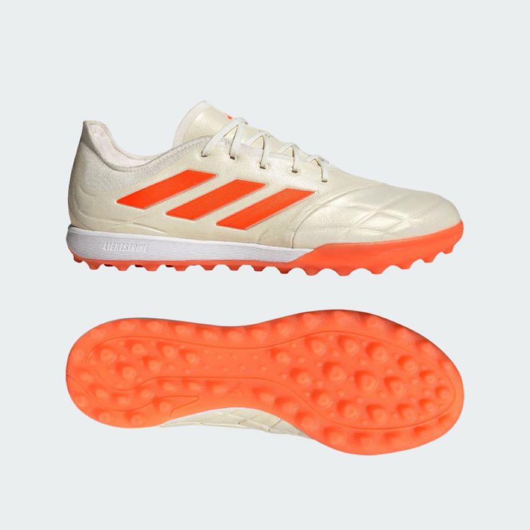 adidasアディダス　コパピュア　サッカー　トレシュー　白オレンジ27cm新品