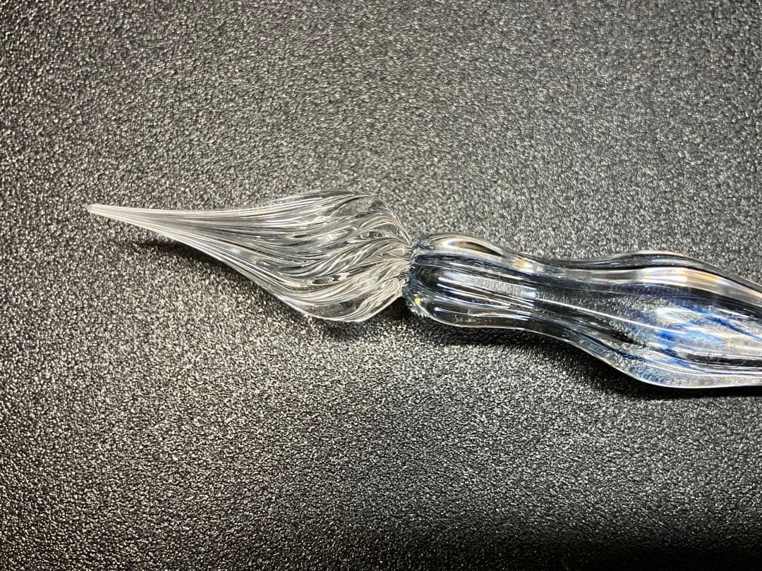 哲磋工房　ガラスペン　青色