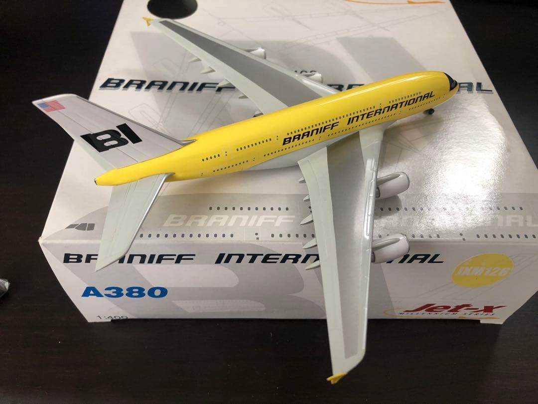 航空機・ヘリコプター Jet-X 1/400 JXM126 A380 BRANIFF