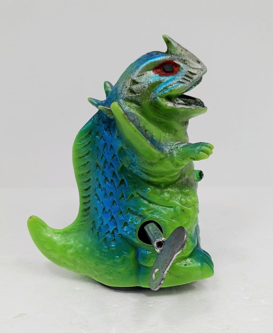 当時物 ヨネザワの怪獣 トドラ 発火式ゼンマイ動力