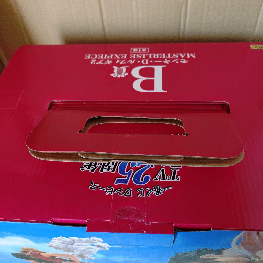 一番くじ　ワンピース　B賞ルフィ　ギア2背景パネル付 MASTERRISE