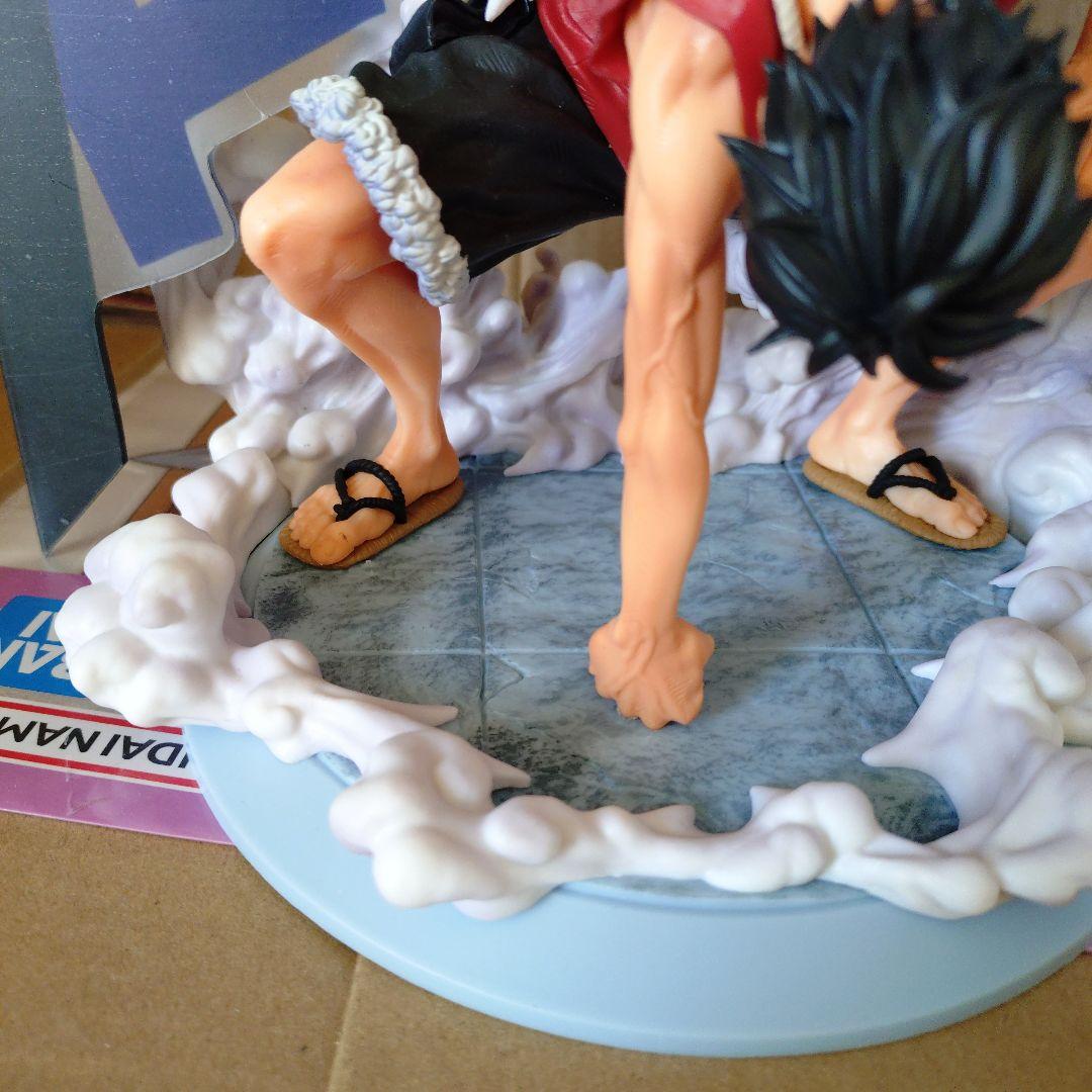 一番くじ　ワンピース　B賞ルフィ　ギア2背景パネル付 MASTERRISE