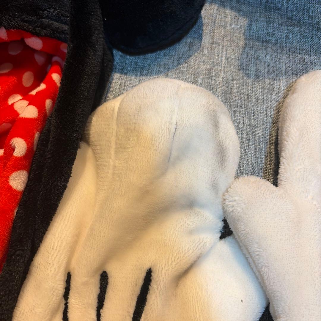 ミニー　マフラーキャップ　ヘアピン　セット