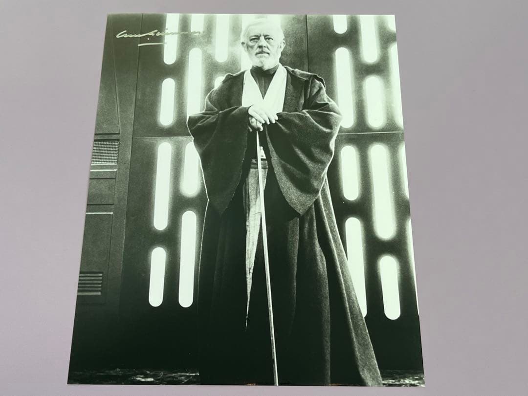 スターウォーズ　直筆サイン　オビワン・ケノービ　アレックス・ギネス氏