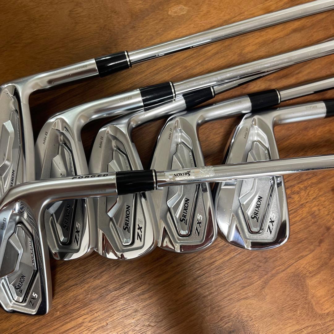 SRIXON ZX5 MK2 5-P 6本セット　DG tour issue