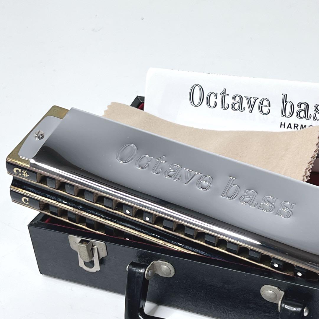 【極美品】 TOMBO Octave bass No.1142R ハーモニカ