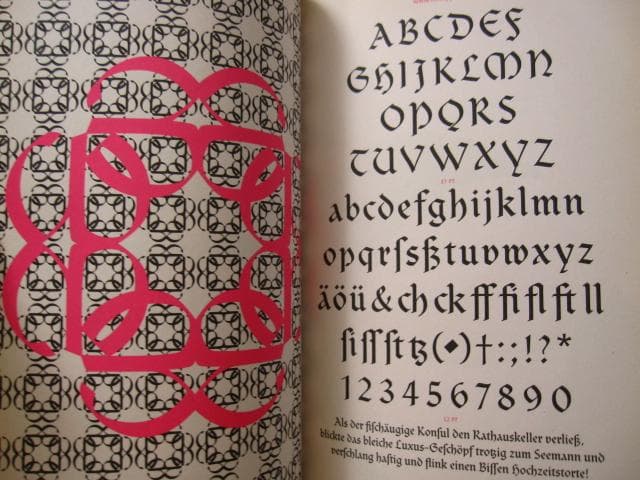 Fraktur Mon Amour　Judith Schalansky