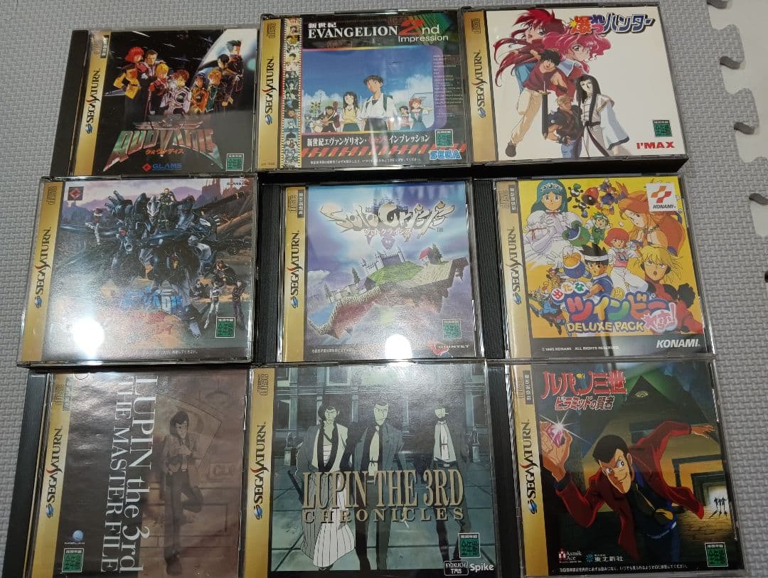 SEGA セガサターン HST-0014 本体とゲームソフトセット