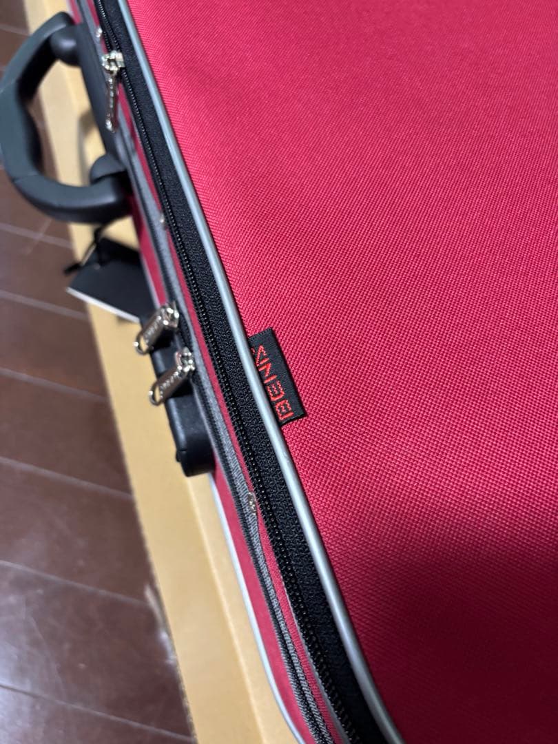 PM900新品軽量 ハイクォリティバイオリンケース　紺、赤選択可能