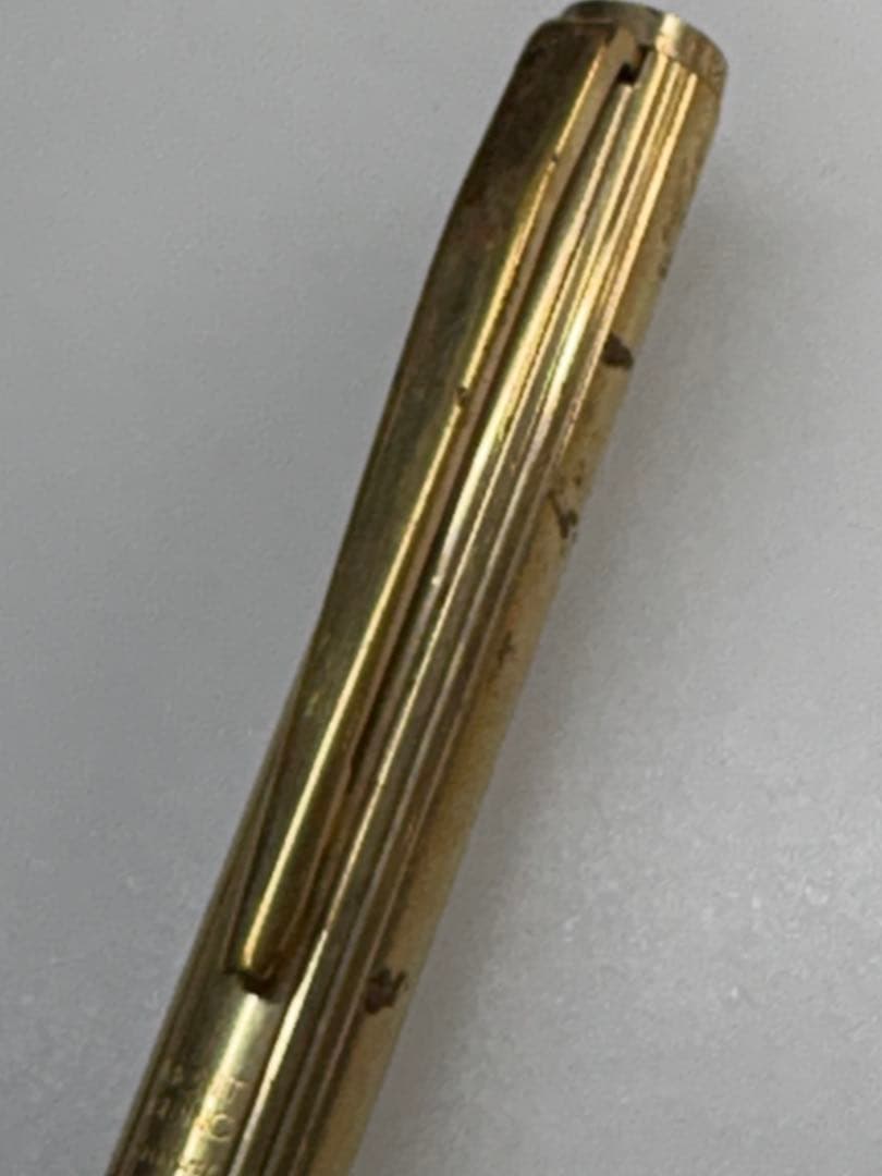 モンブラン・ゴールド万年筆・インク無し・中古品