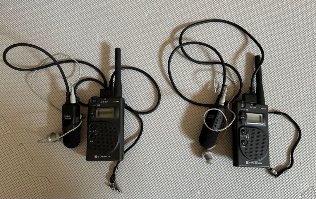 STANDARD HX809D トランシーバー 2台セット