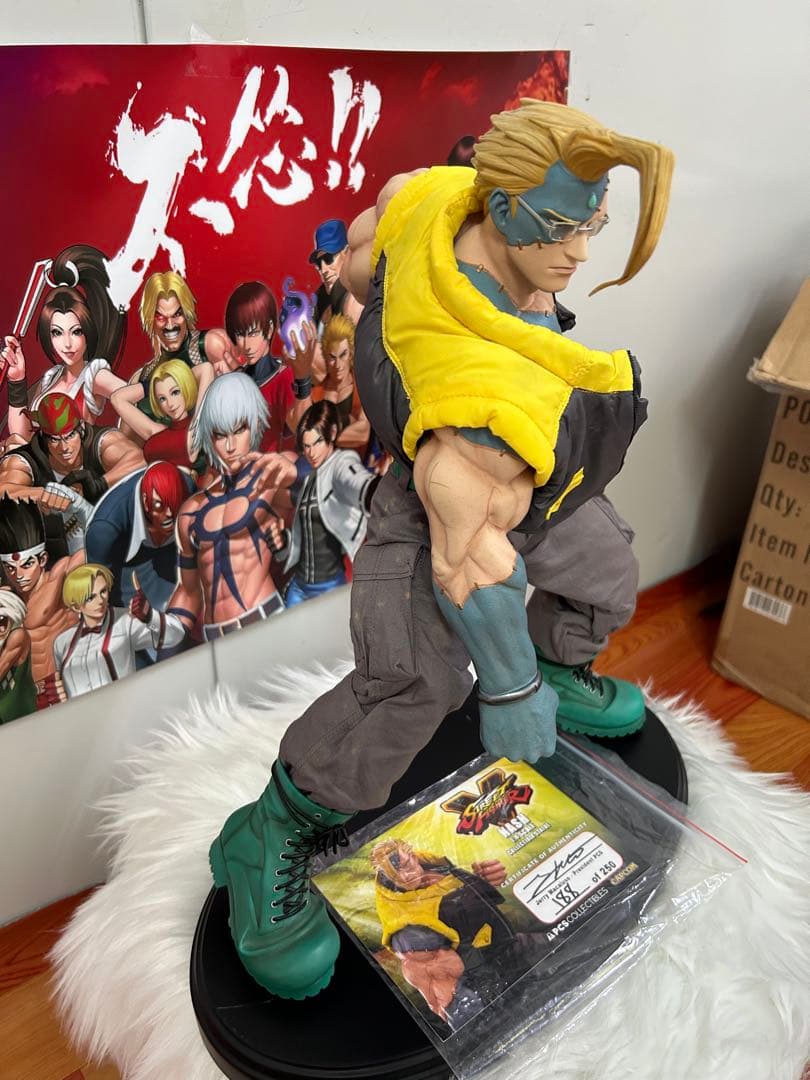 ストリートファイター PCS チャーリー ナッシュ スタチュー フィギュア