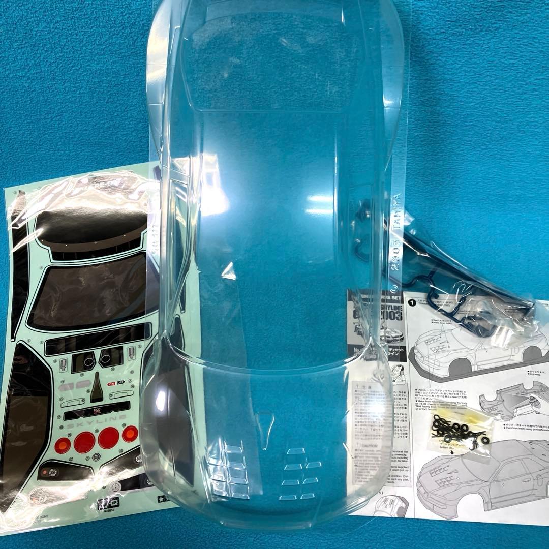 未使用 タミヤ カルソニック スカイラインGT-R 2003 スペアボディ