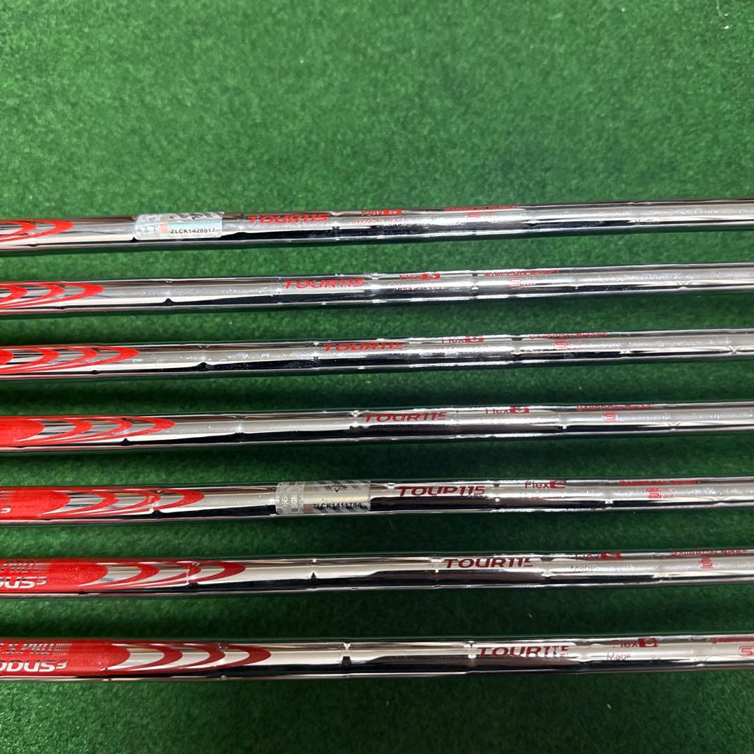 (4-P)Xフォージド2024 モーダス115S 7本セット　キャロウェイ