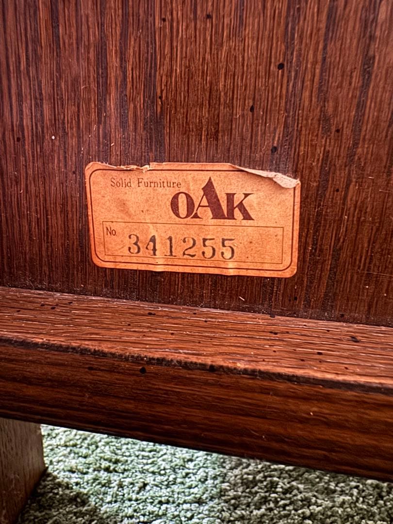 【貴重】solid furniture OAK ブランケットボックス　トランク