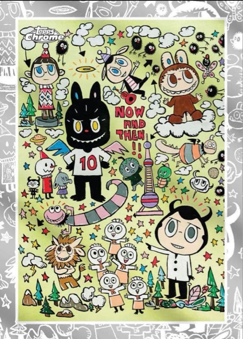 LABUBU TOPPS コラボ BOX 正規品 Chrome 3 BoX