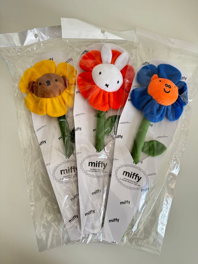 ミッフィー 花束 ぬいぐるみ 6本コンプリートセット