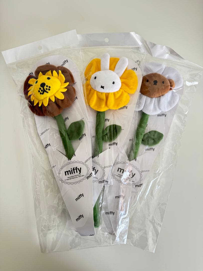 ミッフィー 花束 ぬいぐるみ 6本コンプリートセット