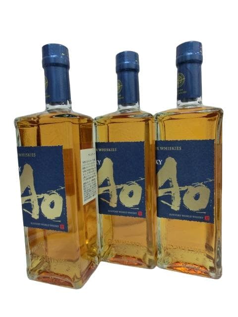 SUNTORY 碧 AO 700 ml ウイスキー 角瓶 3本セット