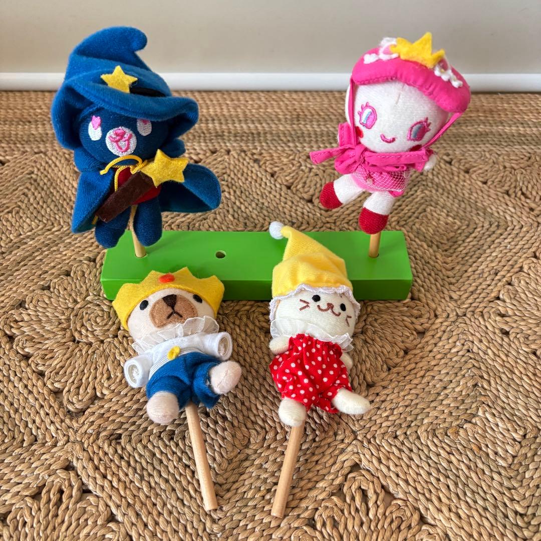 レア希少 マザーガーデン パペットシアターセット 指人形 ぬいぐるみ ドール