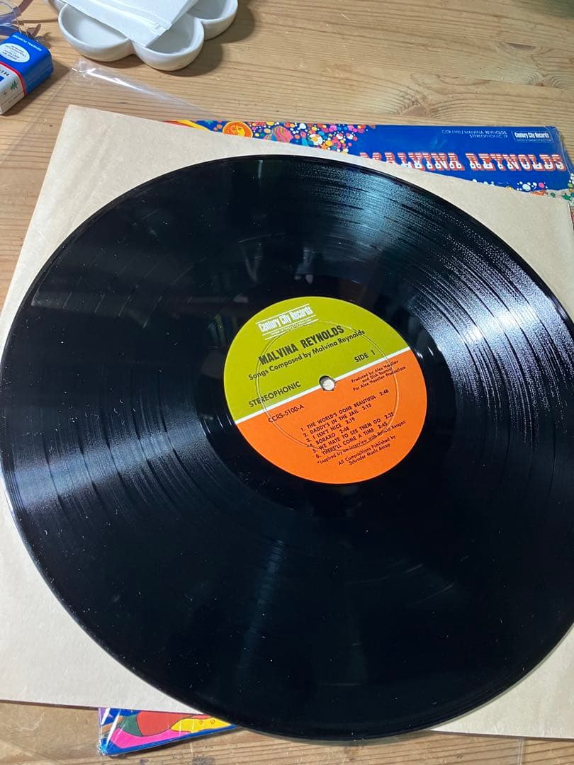 レコード　Malvina Reynolds アメリカンフォーク　貴重盤