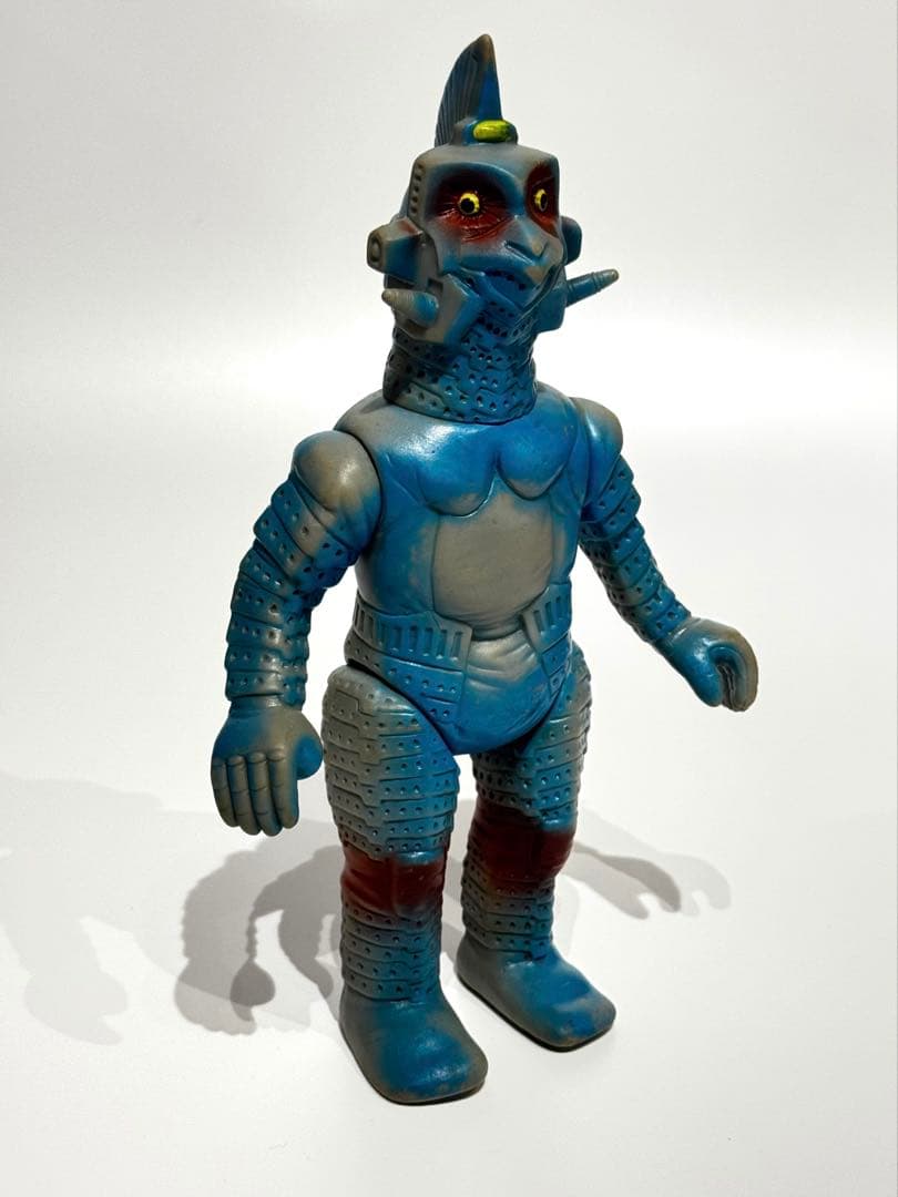 【当時物】　ブルマァク ウインダム 灰成型/青　記名あり