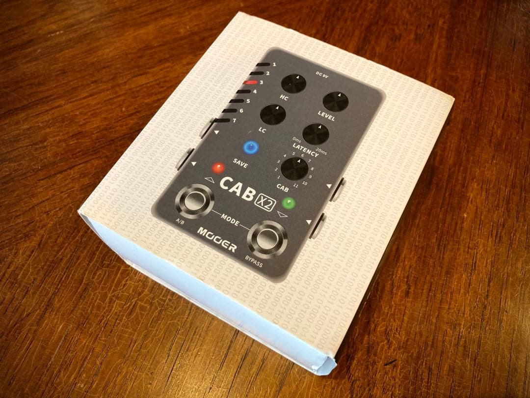 MOOER CAB X2 アンプシミュレーター