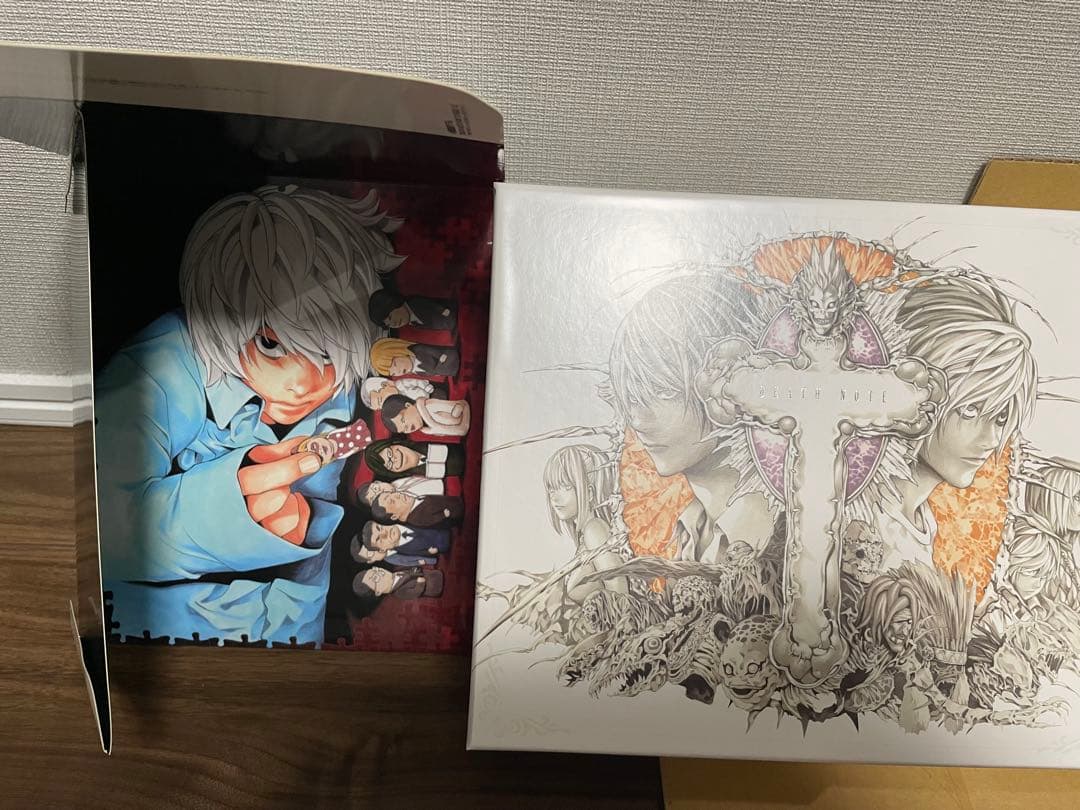 デスノート 限定指人形フィギュア全巻初版帯付きチラシ付きセット