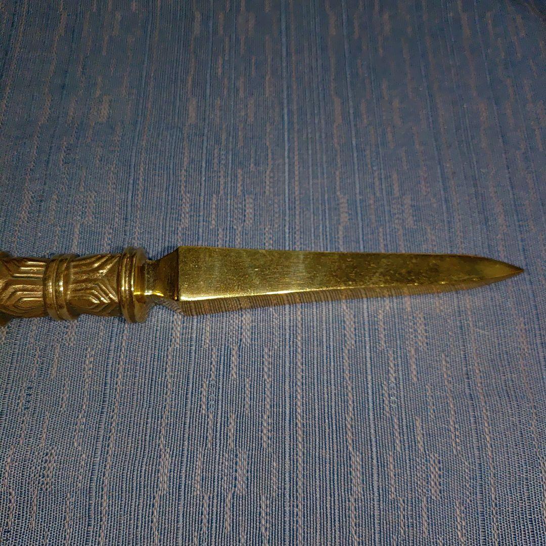 大型 独鈷杵 桐箱付 携帯用袋付