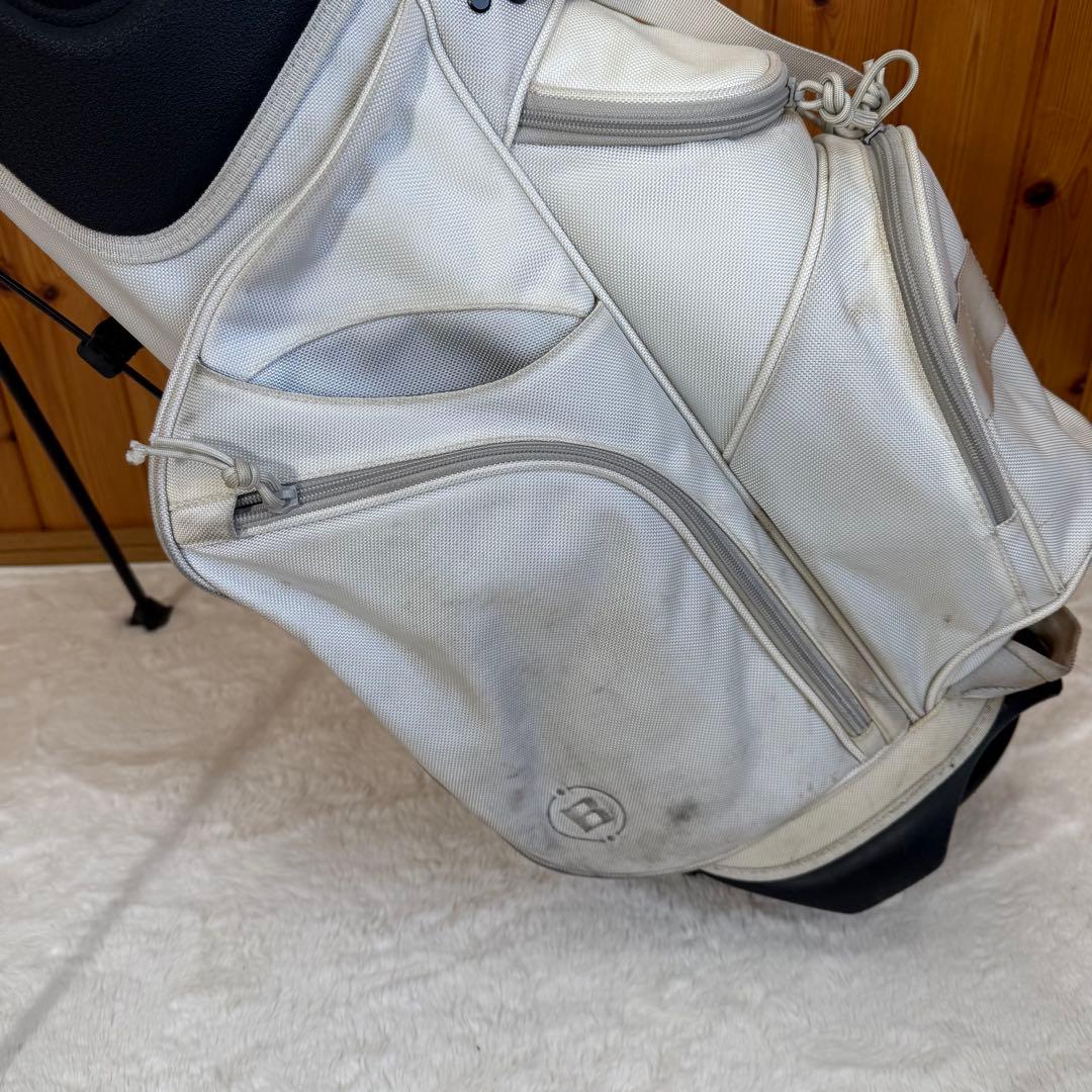 BRIEFING ホワイト キャディバッグ