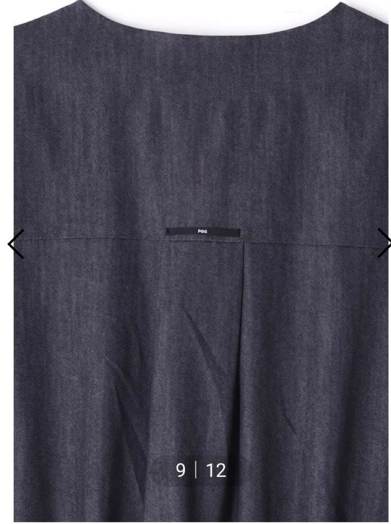 お値下げ！新品！【PGG】リサイクルポリデニムストレッチ ジャンプス